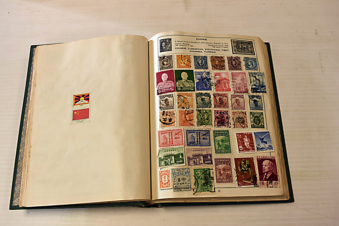 A well presented collection of British stamps, with two Penny Blacks