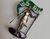 George V silver and enamel Suffragette pin