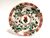 Chinese famille verte plate with overglaze enamel decoration