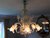 Murano glass multiple branch chandelier
